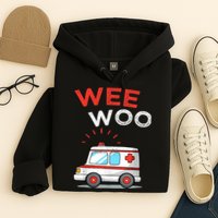 Wee Woo Ambulance Amr Funny Ems Emt Paramedic Hoodie