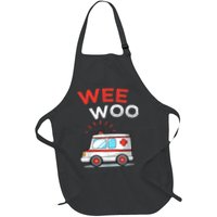Wee Woo Ambulance Amr Funny Ems Emt Paramedic Apron