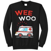 Wee Woo Ambulance Amr Funny Ems Emt Paramedic Sweatshirt