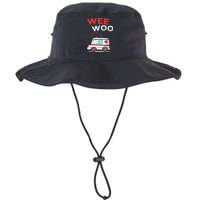 Wee Woo Ambulance Amr Funny Ems Emt Paramedic Bucket Hat