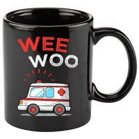 Wee Woo Ambulance Amr Funny Ems Emt Paramedic 11oz C Handle Ceramic Mug