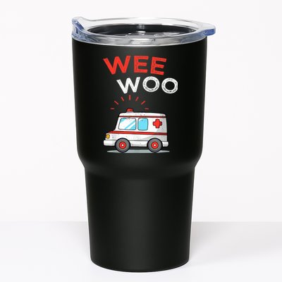 Wee Woo Ambulance Amr Funny Ems Emt Paramedic Tumbler
