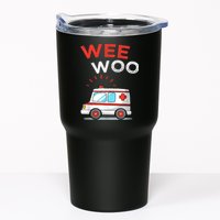 Wee Woo Ambulance Amr Funny Ems Emt Paramedic Tumbler