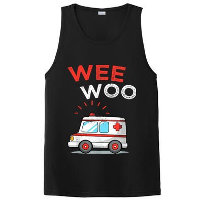 Wee Woo Ambulance Amr Funny Ems Emt Paramedic PosiCharge Competitor Tank