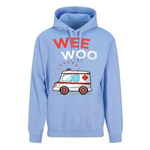 Wee Woo Ambulance Amr Funny Ems Emt Paramedic Unisex Surf Hoodie