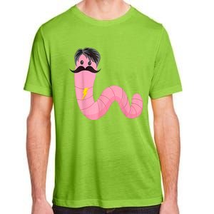 Worm With A Mustache James Tom Ariana Reality Adult ChromaSoft Performance T-Shirt