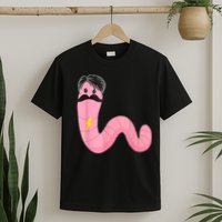 Worm With A Mustache James Tom Ariana Reality T-Shirt