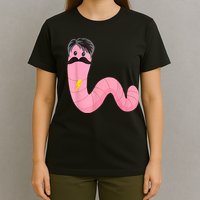 Worm With A Mustache James Tom Ariana Reality T-Shirt