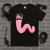Worm With A Mustache James Tom Ariana Reality T-Shirt