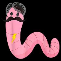 Worm With A Mustache James Tom Ariana Reality T-Shirt