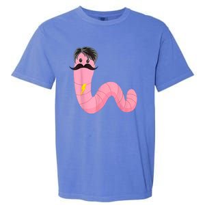 Worm With A Mustache James Tom Ariana Reality Garment-Dyed Heavyweight T-Shirt