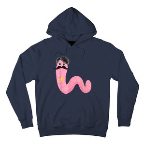 Worm With A Mustache James Tom Ariana Reality Hoodie