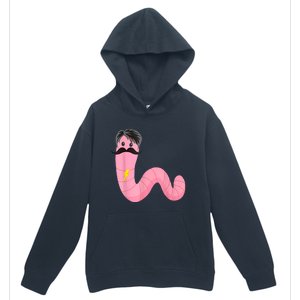 Worm With A Mustache James Tom Ariana Reality Urban Pullover Hoodie