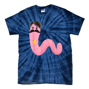 Worm With A Mustache James Tom Ariana Reality Tie-Dye T-Shirt