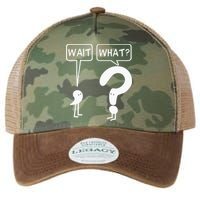 Wait, What Apostrophe Question Mark Funny English Teacher Legacy Tie Dye Trucker Hat