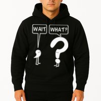 Wait, What Apostrophe Question Mark Funny English Teacher Hoodie
