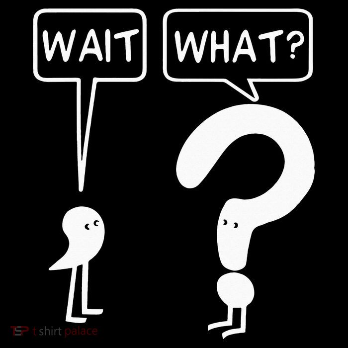 Wait, What Apostrophe Question Mark Funny English Teacher Poster