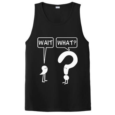 Wait, What Apostrophe Question Mark Funny English Teacher PosiCharge Competitor Tank