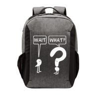 Wait, What Apostrophe Question Mark Funny English Teacher Vector Backpack