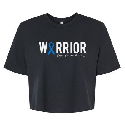 WARRIOR Bella+Canvas Jersey Crop Tee