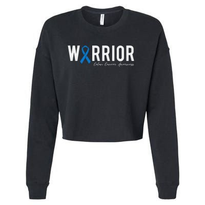 WARRIOR Cropped Pullover Crew