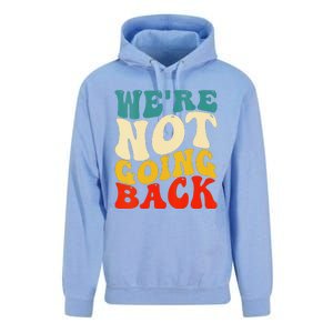 Women We Are Not Going Back Vote Kamala Harris For President 2024 Gift Unisex Surf Hoodie