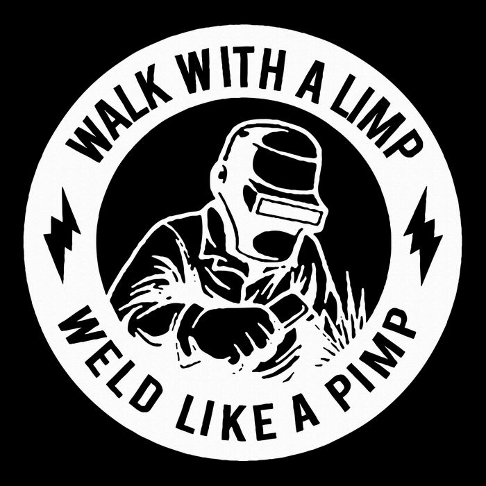 Walk With A Limp Weld Like A Pimp City Backpack
