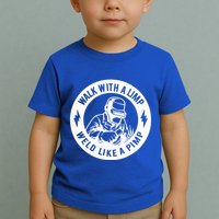 Walk With A Limp Weld Like A Pimp Toddler T-Shirt