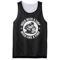 Walk With A Limp Weld Like A Pimp Funny Welding Welder Mesh Reversible Basketball Jersey Tank