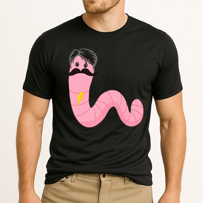 Worm With A Mustache James Tom Ariana Reality Performance Shirt