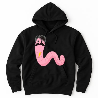 Worm With A Mustache James Tom Ariana Reality Hoodie