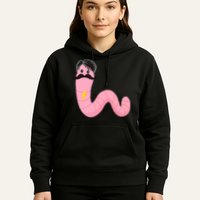 Worm With A Mustache James Tom Ariana Reality Hoodie