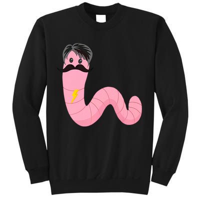 Worm With A Mustache James Tom Ariana Reality Sweatshirt