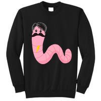 Worm With A Mustache James Tom Ariana Reality Sweatshirt