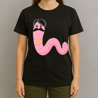 Worm With A Mustache James Tom Ariana Reality T-Shirt