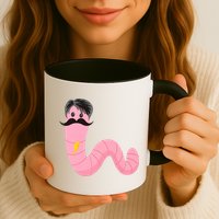 Worm With A Mustache James Tom Ariana Reality Mug