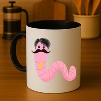 Worm With A Mustache James Tom Ariana Reality Mug