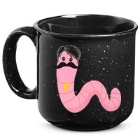 Worm With A Mustache James Tom Ariana Reality 15oz Campfire Ceramic Mug