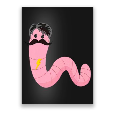 Worm With A Mustache James Tom Ariana Reality Poster