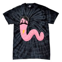 Worm With A Mustache James Tom Ariana Reality Tie-Dye T-Shirt
