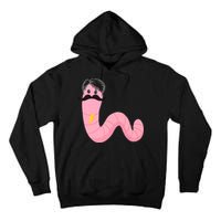 Worm With A Mustache James Tom Ariana Reality Tall Hoodie