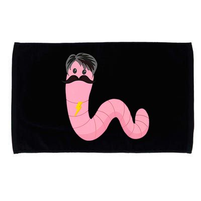Worm With A Mustache James Tom Ariana Reality Microfiber Hand Towel
