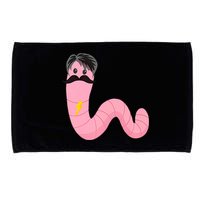 Worm With A Mustache James Tom Ariana Reality Microfiber Hand Towel