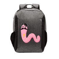 Worm With A Mustache James Tom Ariana Reality Vector Backpack