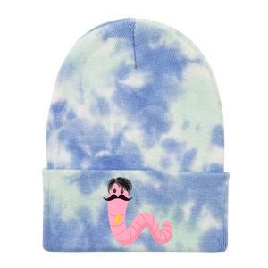 Worm With A Mustache James Tom Ariana Reality Tie Dye 12in Knit Beanie