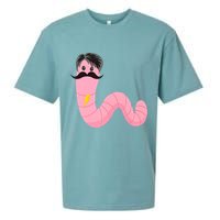 Worm With A Mustache James Tom Ariana Reality Sueded Cloud Jersey T-Shirt