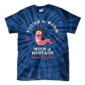 Worm With A Mustache James Tom Ariana Reality Tie-Dye T-Shirt