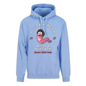 Worm With A Mustache James Tom Ariana Reality Unisex Surf Hoodie