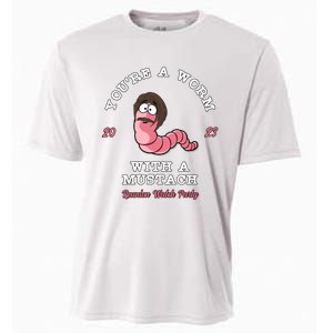 Worm With A Mustache James Tom Ariana Reality Cooling Performance Crew T-Shirt