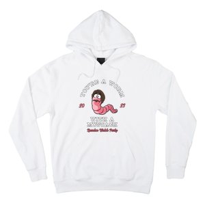 Worm With A Mustache James Tom Ariana Reality Hoodie